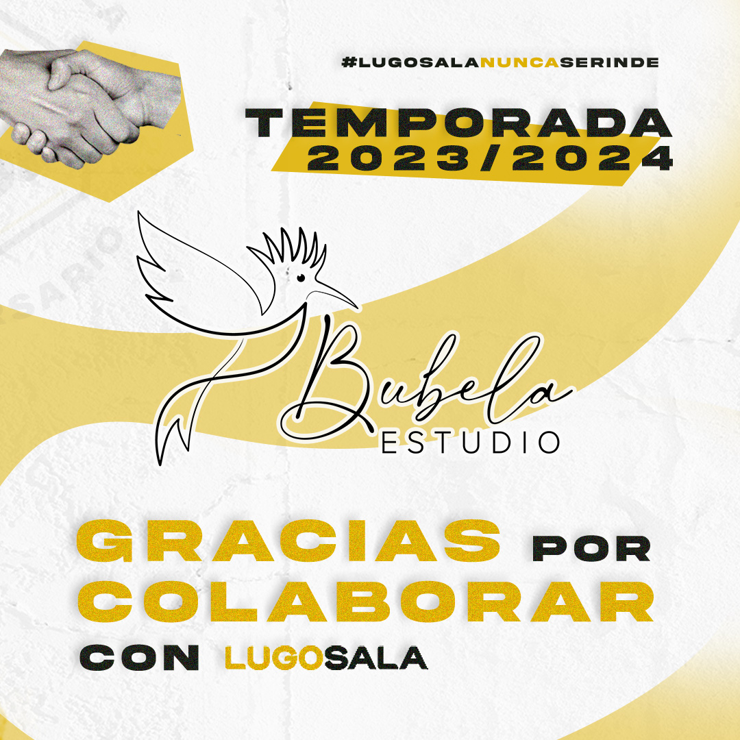 Bubela Estudio seguirá colaborando con el club Lugo Sala